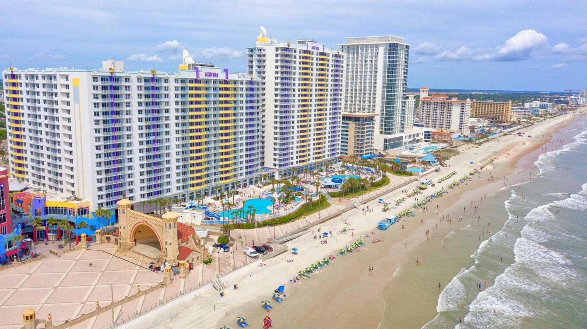 Luxury 9Th Floor 1 Bedroom Condo Direct Oceanfront Wyndham Ocean Walk Resort Daytona Beach | 906 Exterior photo