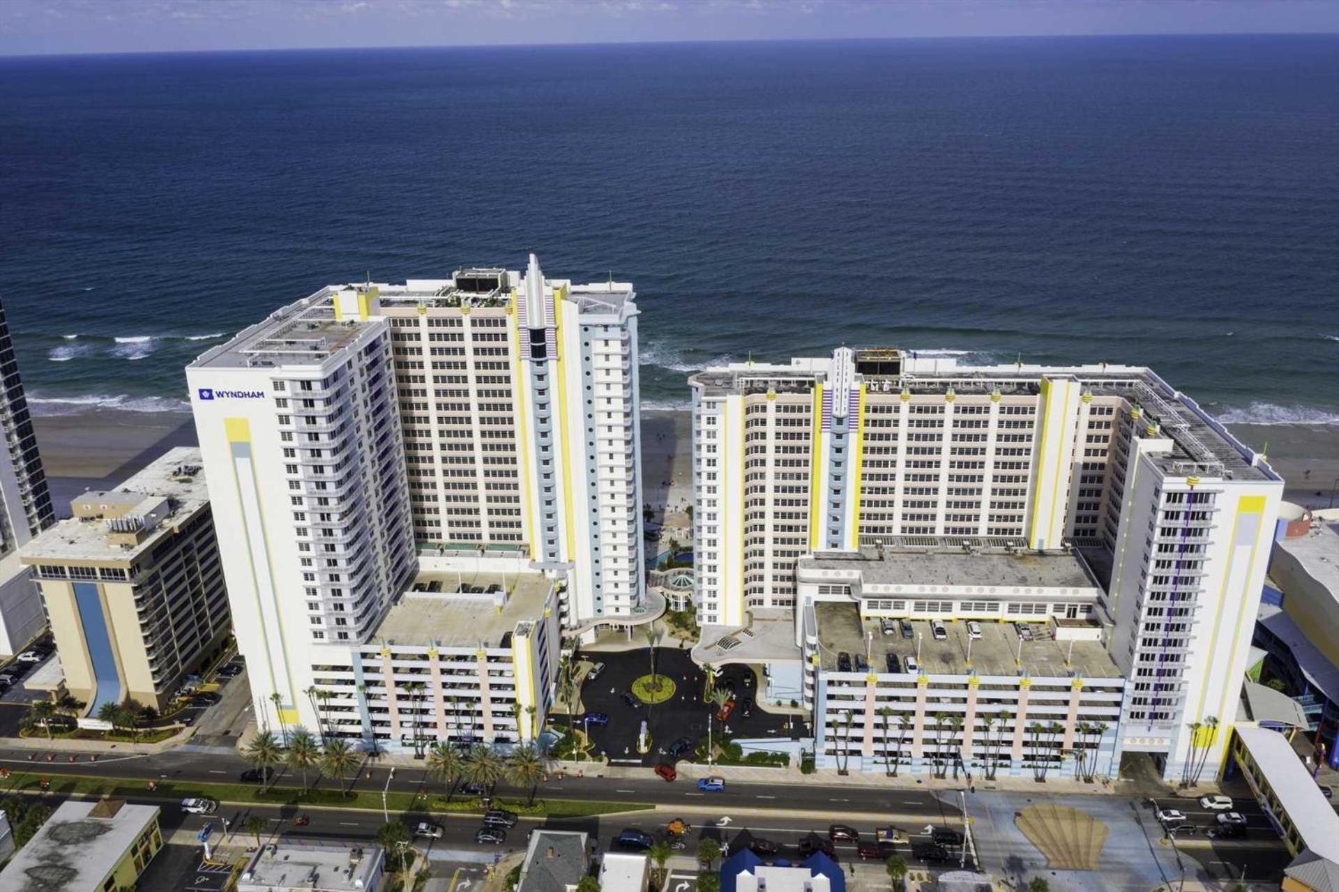 Luxury 9Th Floor 1 Bedroom Condo Direct Oceanfront Wyndham Ocean Walk Resort Daytona Beach | 906 Exterior photo