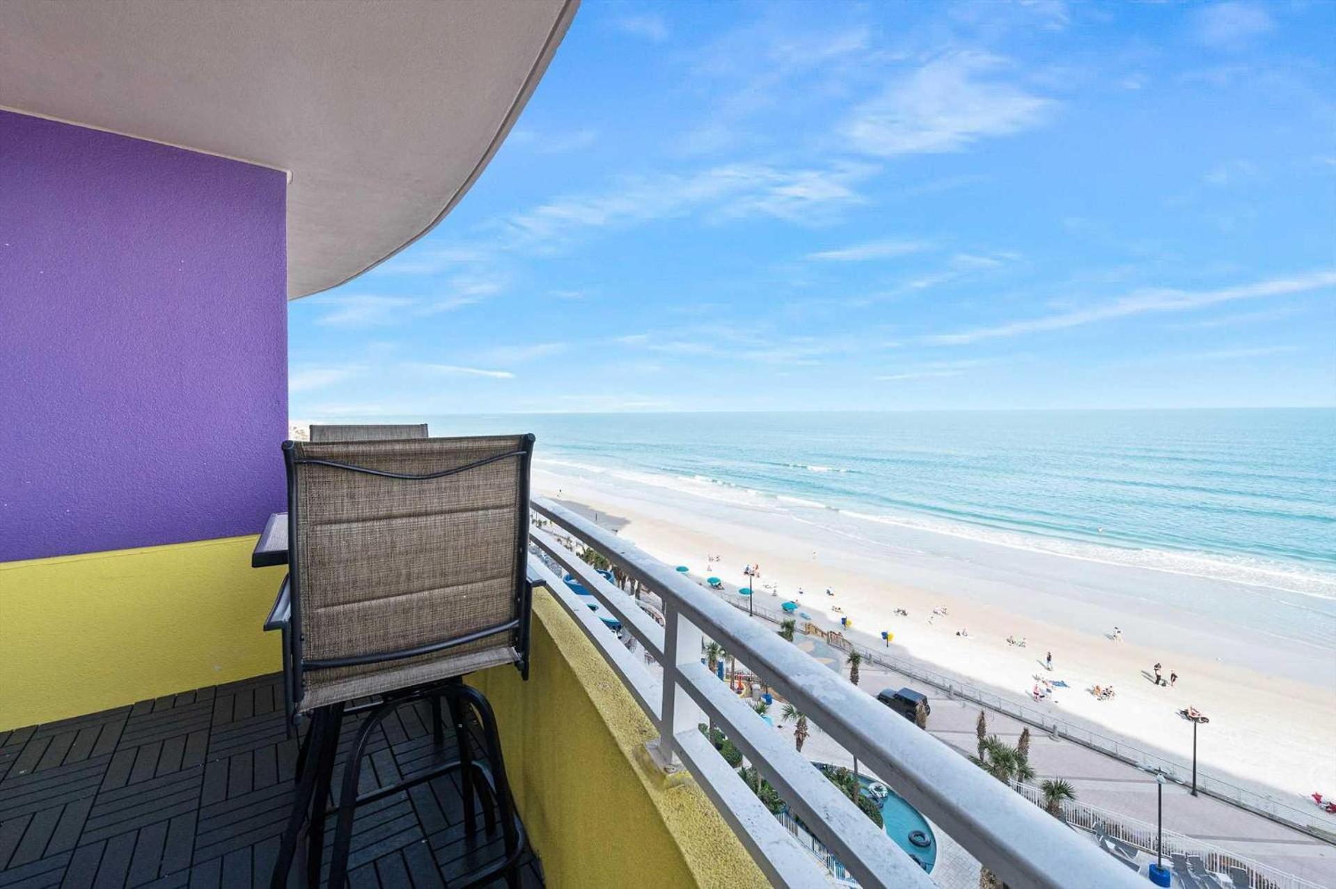 Luxury 9Th Floor 1 Bedroom Condo Direct Oceanfront Wyndham Ocean Walk Resort Daytona Beach | 906 Exterior photo