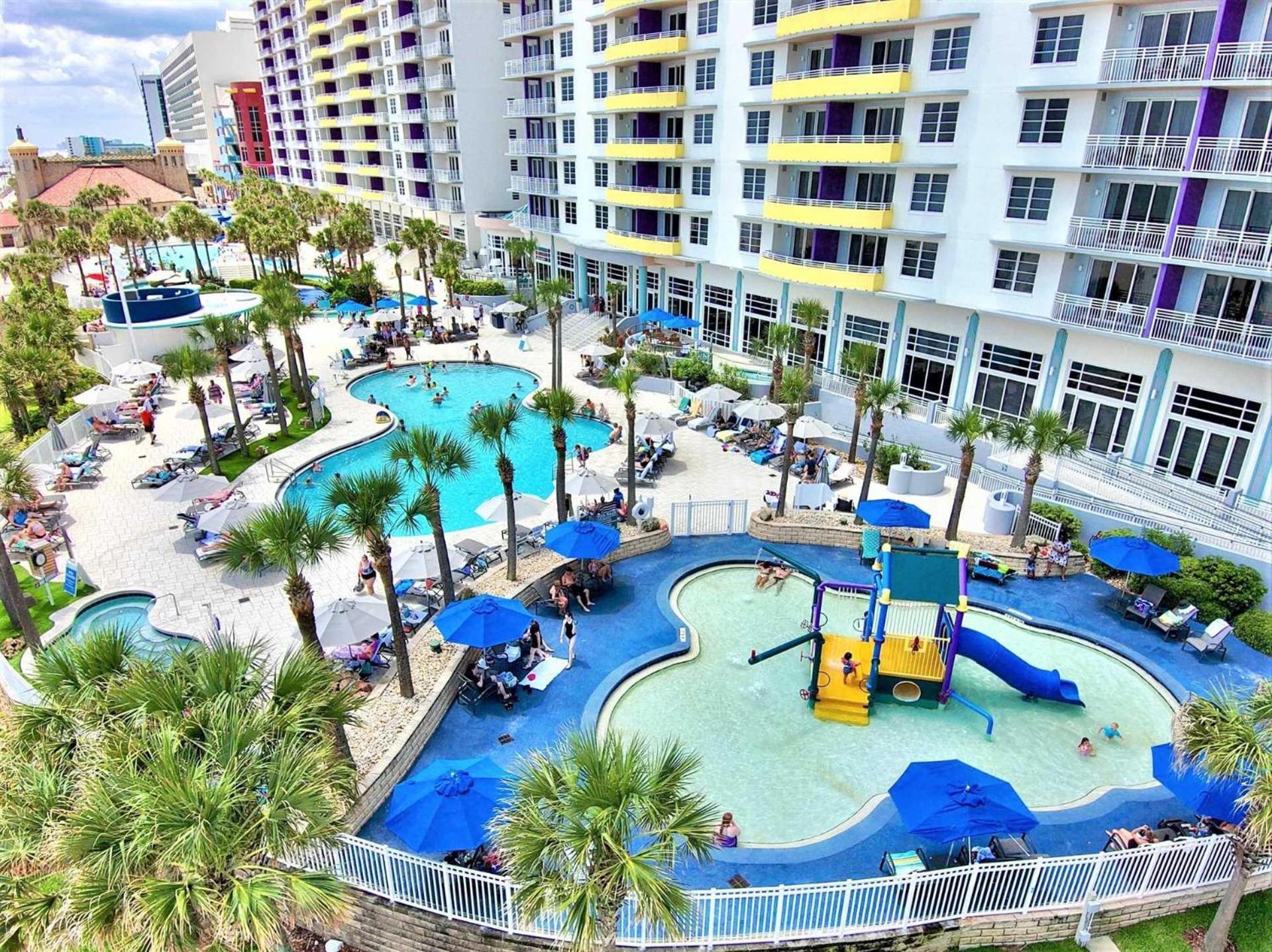 Luxury 9Th Floor 1 Bedroom Condo Direct Oceanfront Wyndham Ocean Walk Resort Daytona Beach | 906 Exterior photo