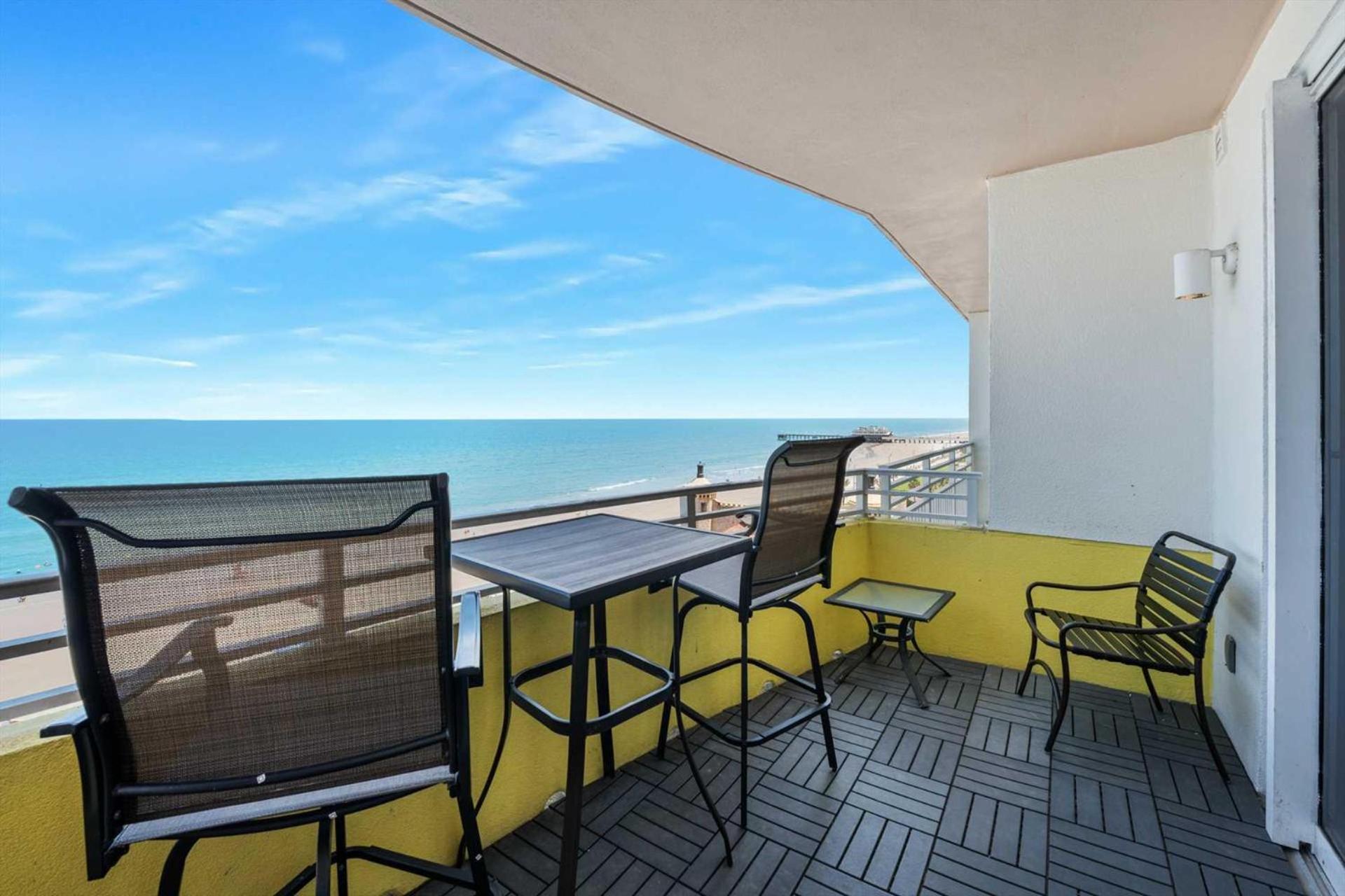 Luxury 9Th Floor 1 Bedroom Condo Direct Oceanfront Wyndham Ocean Walk Resort Daytona Beach | 906 Exterior photo