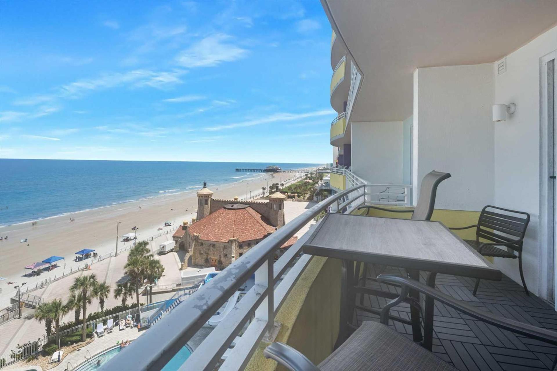 Luxury 9Th Floor 1 Bedroom Condo Direct Oceanfront Wyndham Ocean Walk Resort Daytona Beach | 906 Exterior photo