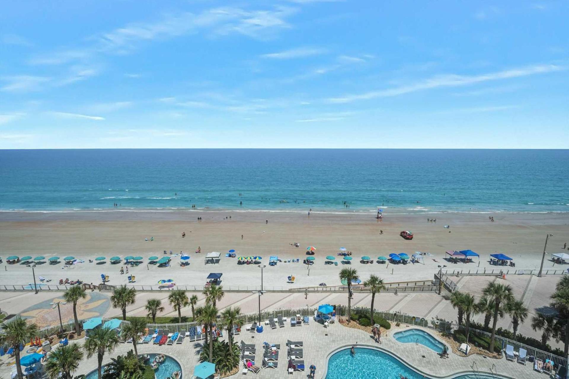 Luxury 9Th Floor 1 Bedroom Condo Direct Oceanfront Wyndham Ocean Walk Resort Daytona Beach | 906 Exterior photo